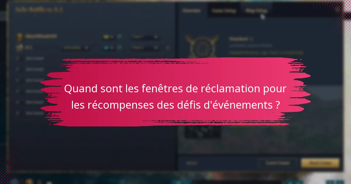 Quels sont les problèmes courants rencontrés lors du processus de réclamation ?