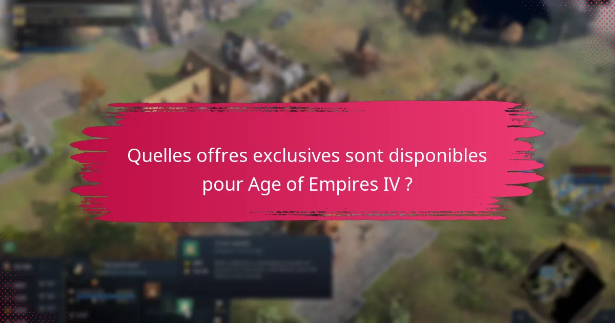 Quels événements saisonniers se déroulent dans Age of Empires IV ?